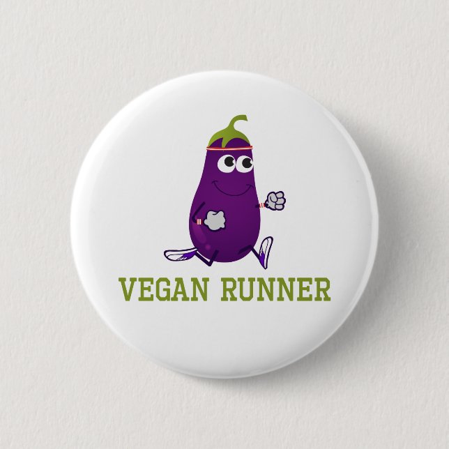 Vegan Springer Eggplant Knapp (Framsida)