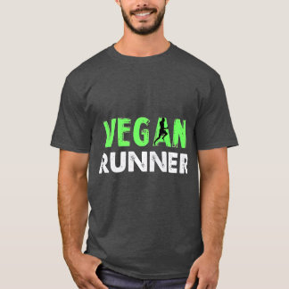 Vegan-Springer för Male Vegan-Idrottsman T Shirt