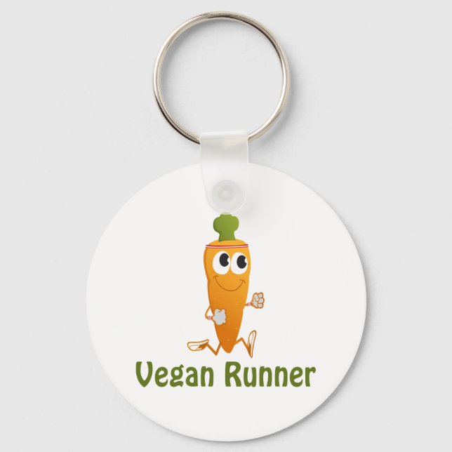 Vegan Springer - morot Nyckelring (Framsida)