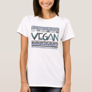 Vegan/stam- tryck tee shirt