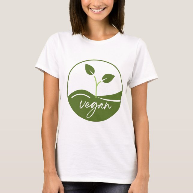 Vegan T-Shirt (Framsida)