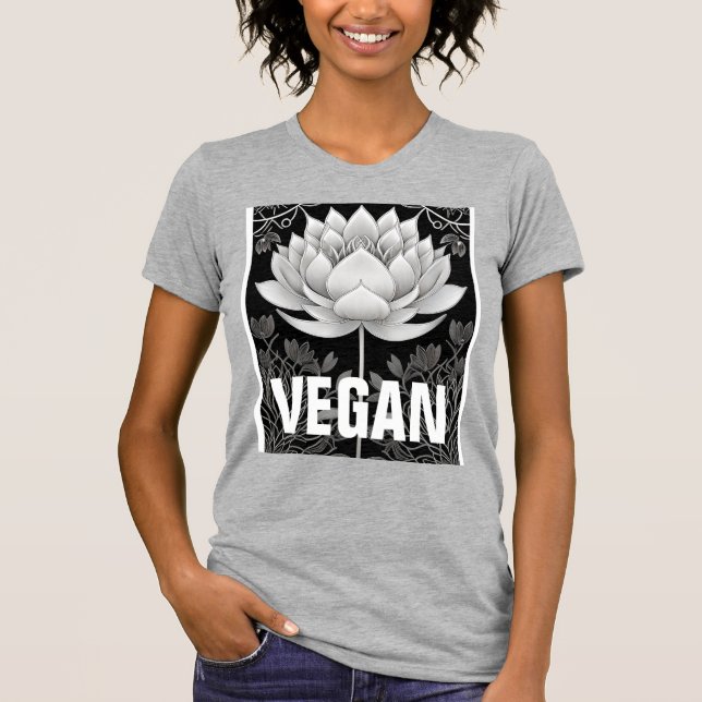 Vegan t-skjorta t shirt (Framsida)