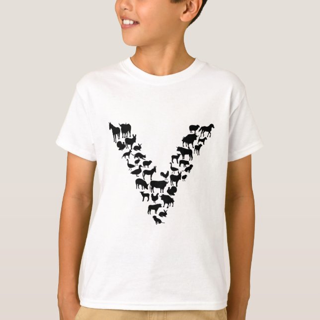 Vegan Tee Shirt (Framsida)