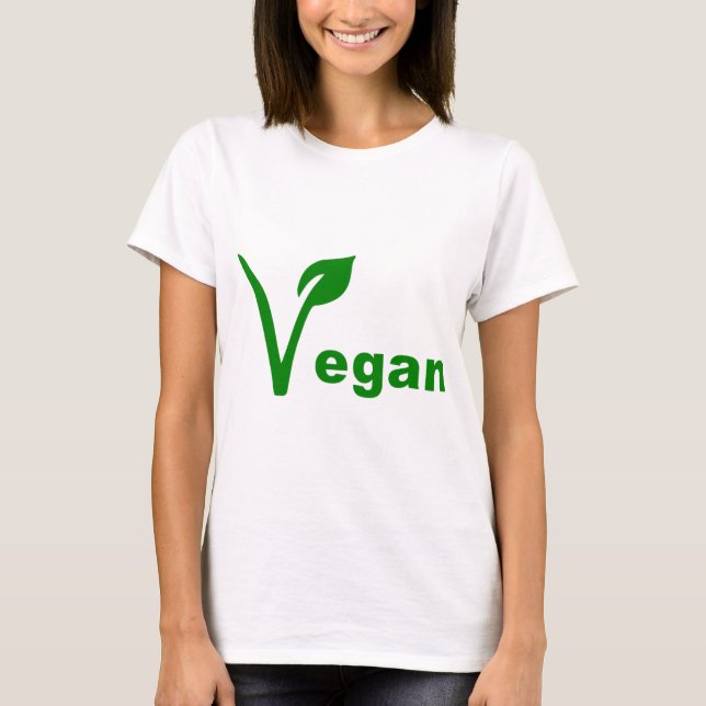 Vegan Tee Shirt (Framsida)
