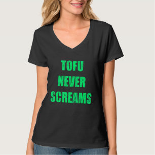 Vegan Tofu Screams Plant-Based Animal T Shirt