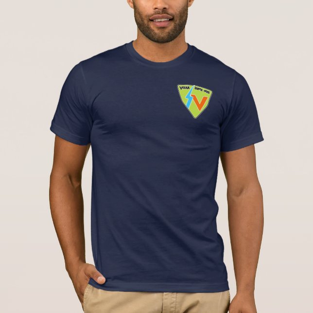 Vegan Toppen Hero Tee (Framsida)
