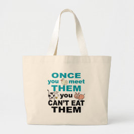 Vegan Tote Bag Jumbo Tygkasse