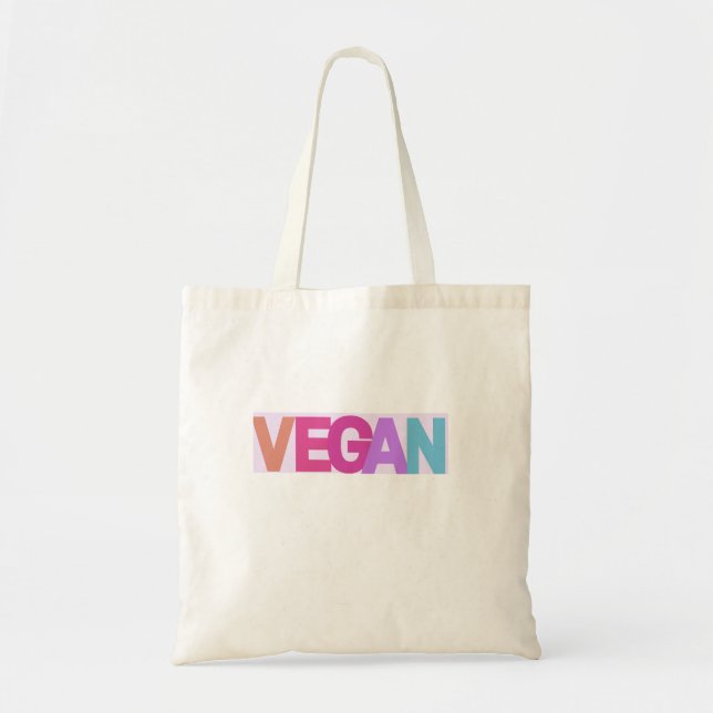 Vegan Tote Bag Tygkasse (Framsidan)