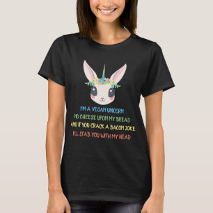 Vegan Unicorn   Växtbaserad   Aktivist T Shirt