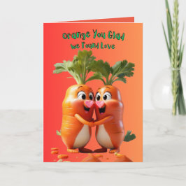 Vegan Valentine Greeting Card Kort