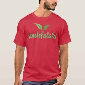 Vegan Vegan Animal Safety Vegetarian Falafel T Shirt