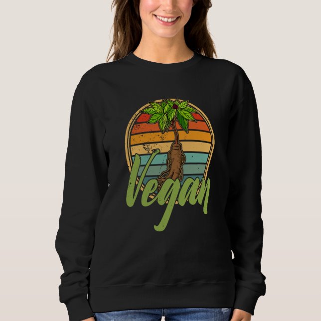 Vegan Vegan Panax Plant Medicine Food Sayings  5 T Shirt (Framsida)