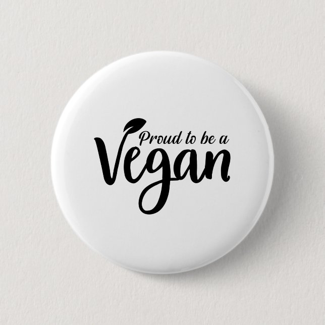 Vegan | Veganism Animal Welfare Vegan Gift Idea Knapp (Framsida)