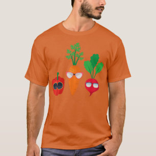 Vegan Vegetables Veggies Vegetarian Veganism 1682 T Shirt