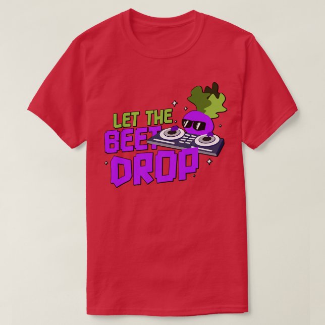 Vegan Vegetarian  Beet lät Beet D T Shirt (Design framsida)