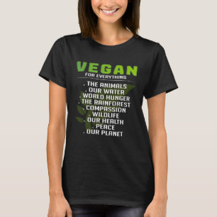 Vegan Vegetarian Diet Healthy Food 4 T Shirt