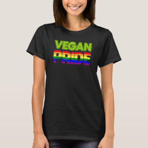 Vegan Vegetarian Food Vegans Plant Based Lgbt Vint T Shirt
