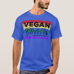 Vegan Vegetarian Food Vegans Plant Based LGBT Vint T Shirt