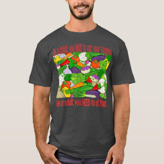 Vegan Vegetarian Health T Shirt