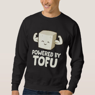 Vegan Vegetarian Kärlek Tofu med Tofu-effekt Lång Ärmad Tröja
