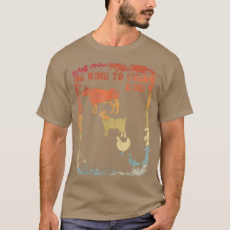 Vegan Vegetarian ska vara vänlig mot varje slags g T Shirt