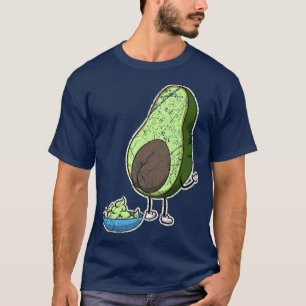 Vegan Vegetarian Vegans Plant Based Avocado Dip SA T Shirt