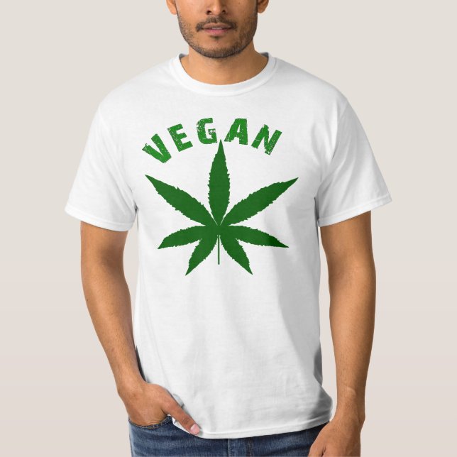 VEGAN VEGETARIAN, VEGGIE TEE (Framsida)
