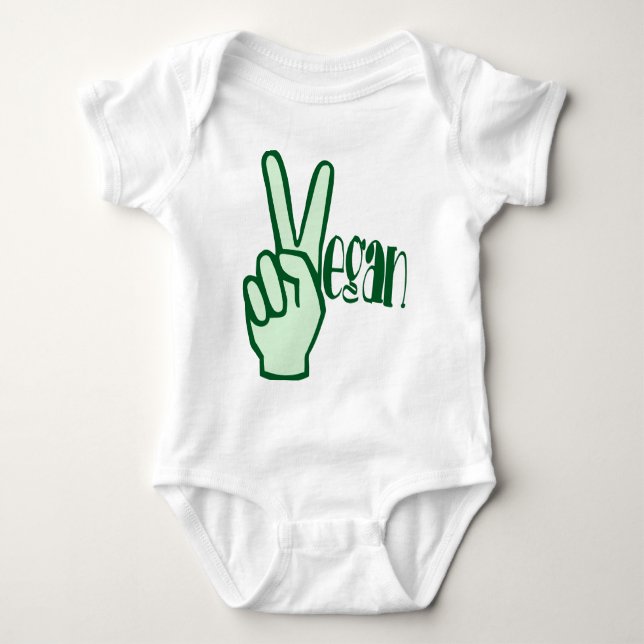 VEGAN VEGETARIAN, VEGGIE TEE SHIRT (Framsida)