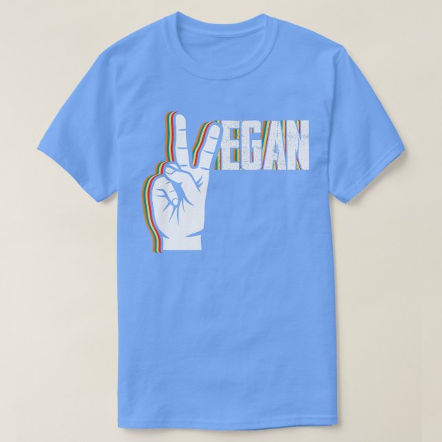 Vegan Vegetarian Veggie Veggie T Shirt (Design framsida)