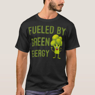 Vegan Vegetarian Veggies som drivs av Grönt Energy T Shirt