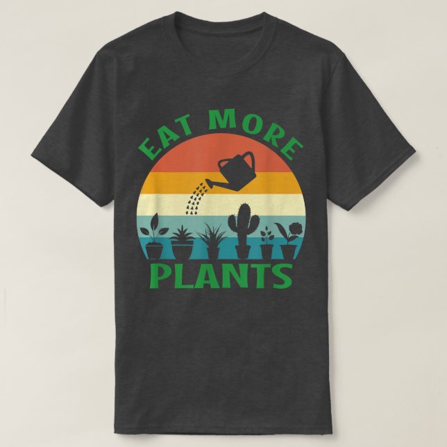 Vegan Vegetarien Plant  Cactus Plants Des T Shirt (Design framsida)