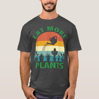 Vegan Vegetarien Plant Cactus Plants Des T Shirt