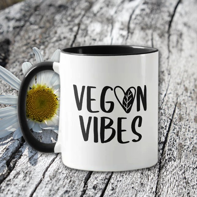 Vegan Vibes, Gröntens livsstil Mugg (Skapare uppladdad)