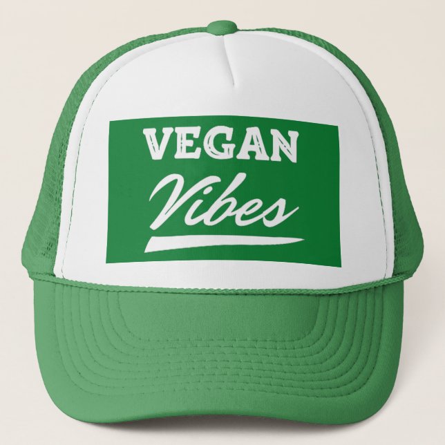 Vegan Vibes Vegetarisk Keps (Framsida)