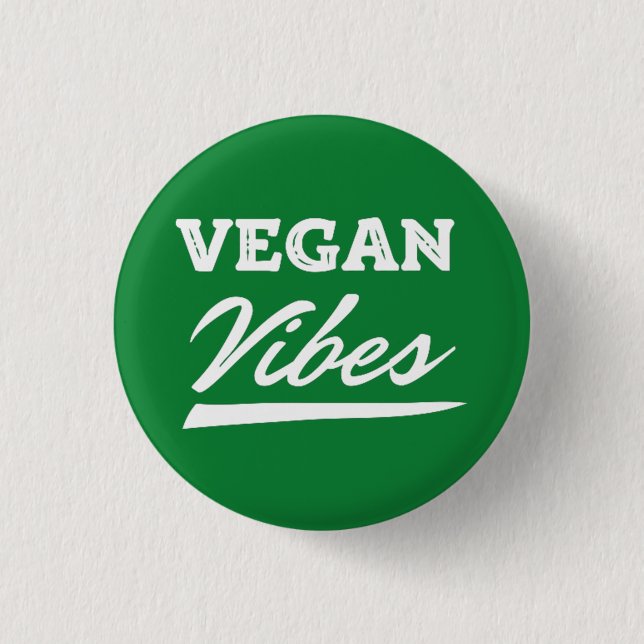 Vegan Vibes Vegetarisk Knapp (Framsida)
