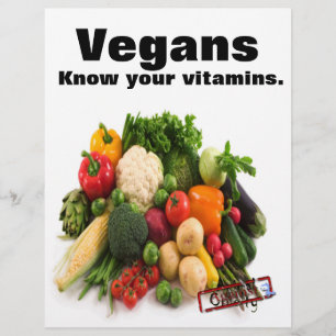 Vegan Vitamins Reklamblad