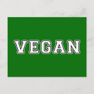 Vegan Vykort