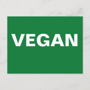 VEGAN VYKORT