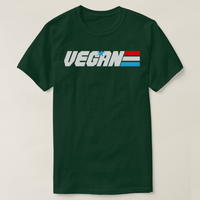 Vegan Warrior T Shirt (Design framsida)