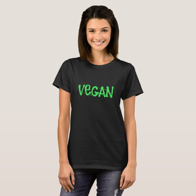 Vegan Women's T-Shirt (Hel framsida)