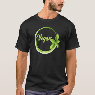 VEGAN - Write Påstående Kärlek Vegetables Team Mea T Shirt