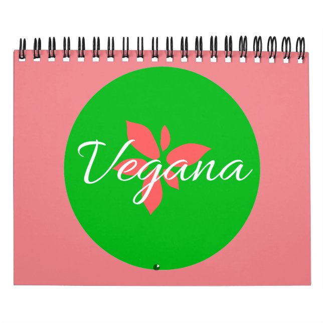 Vegana| Vegan Kalender (Omslag)