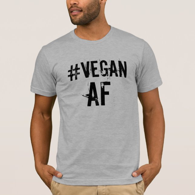 VeganAF-skjorta Tee Shirt (Framsida)