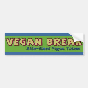 Veganavbrottsbildekal Bildekal