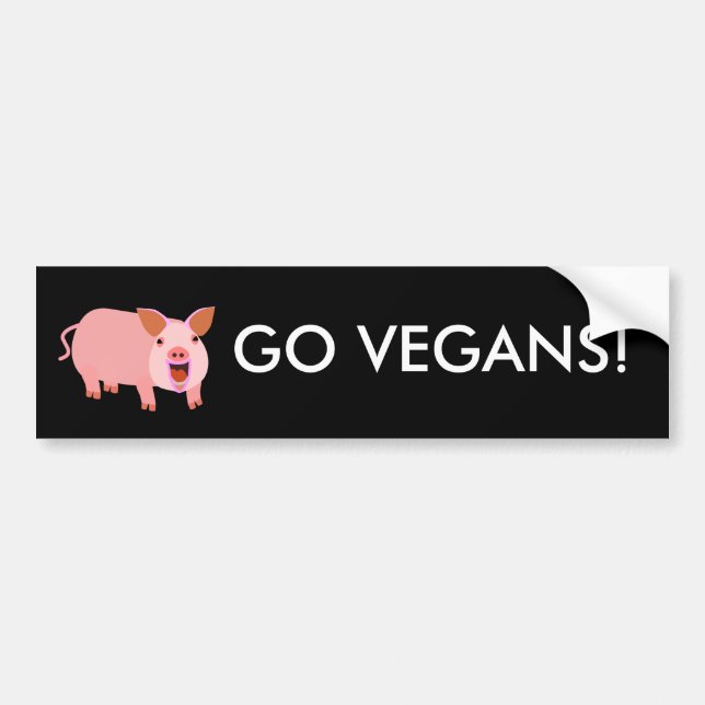 Veganbildekal Bildekal (Framsidan)