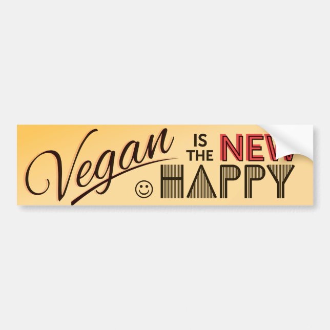 Veganbildekal Bildekal (Framsidan)