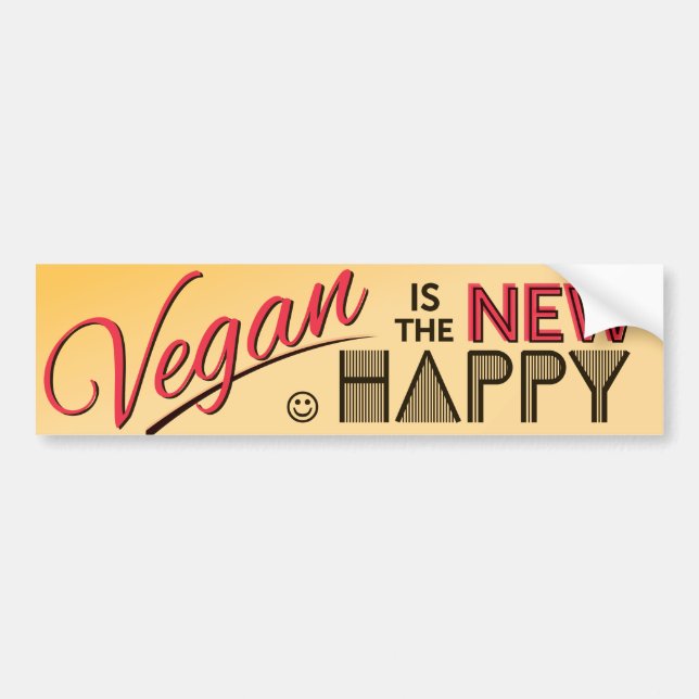Veganbildekal Bildekal (Framsidan)