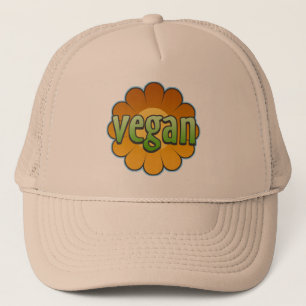 Veganblommatruckerkeps Keps