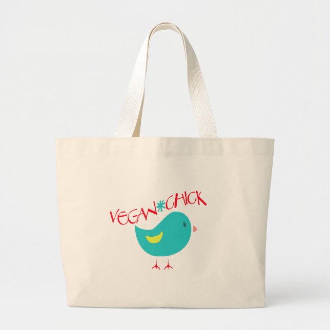 Veganchick Jumbo Tygkasse (Framsidan)