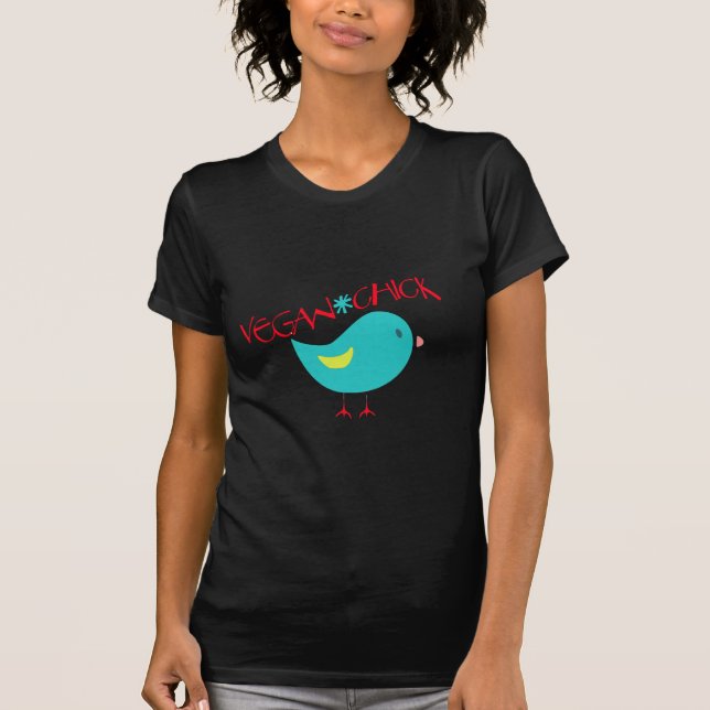 Veganchick T-shirt (Framsida)